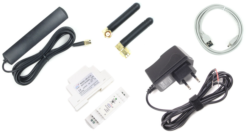 GSM-антенны, Блоки питания, USB-кабель