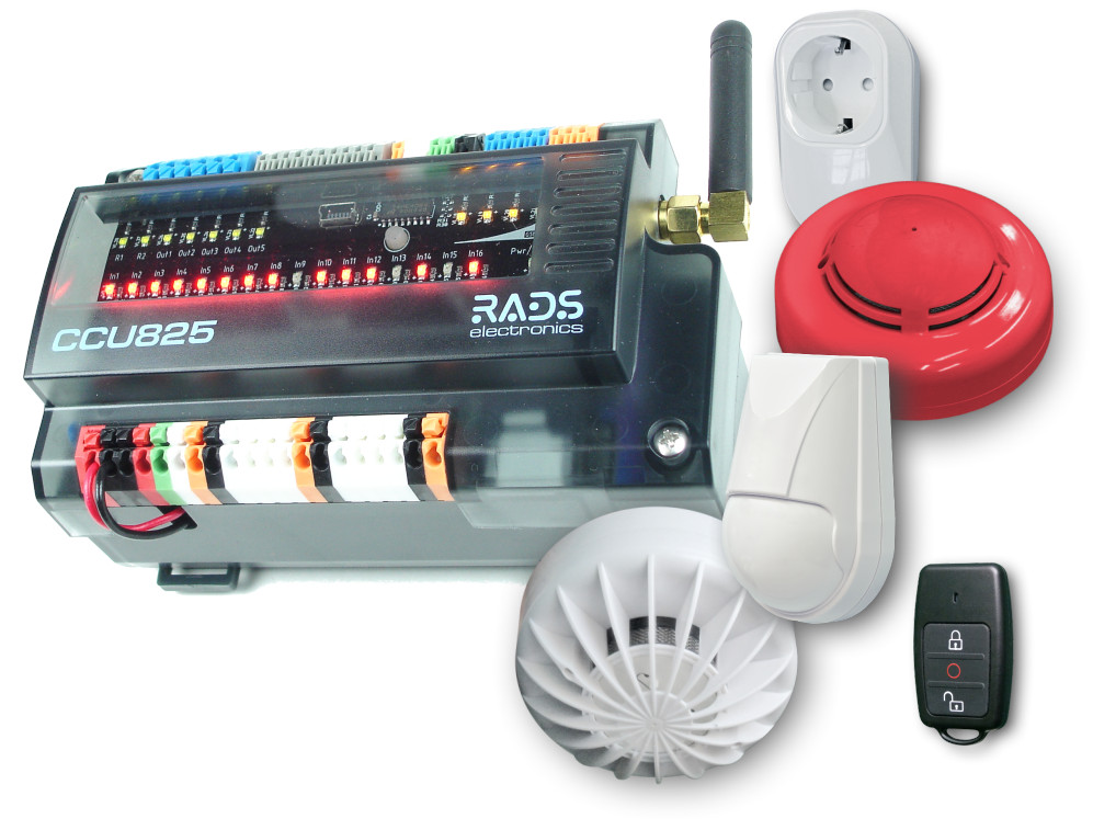 Беспроводные датчики и CCU825